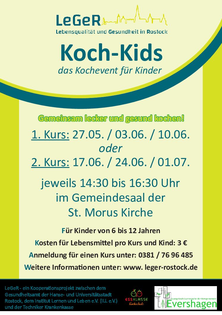 „Koch-Kids“, das Sommer-Koch-Event für Kinder